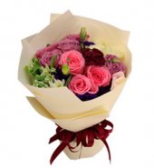 AHM525 (II) - Roses & Eustomas