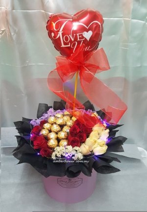 Abox9941 (Roses & choco)