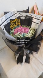 AHB9308 - Purple roses