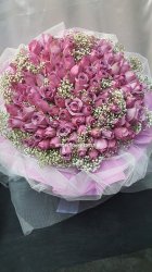 AHB9796 - Purple roses