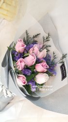 AHB9313 - Pink roses
