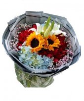 AHB9861 - Mixed flowers