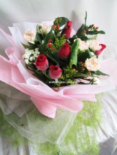 AHB9888 - Roses & carnation